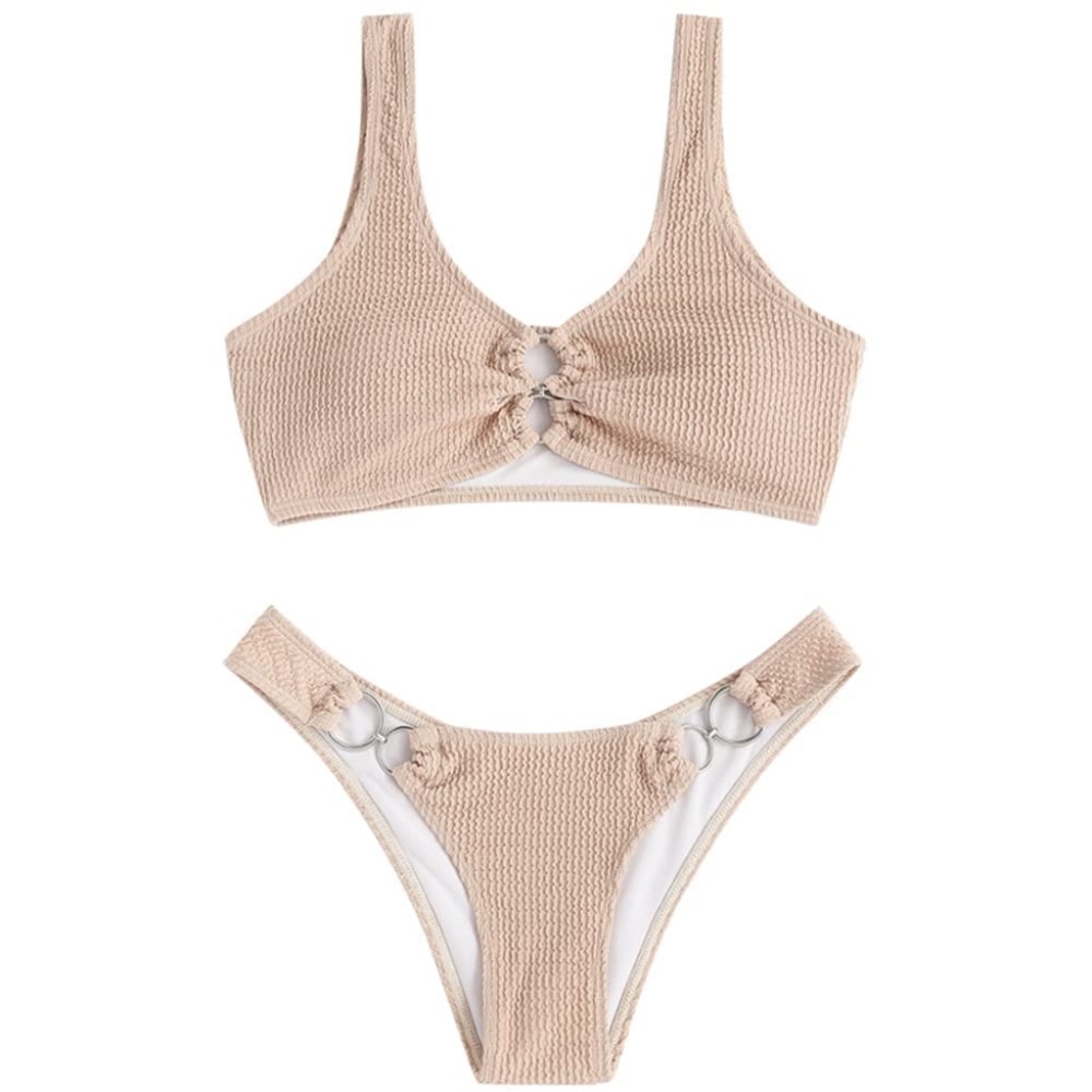 Ribbed 2 pc Bikini Set NWT